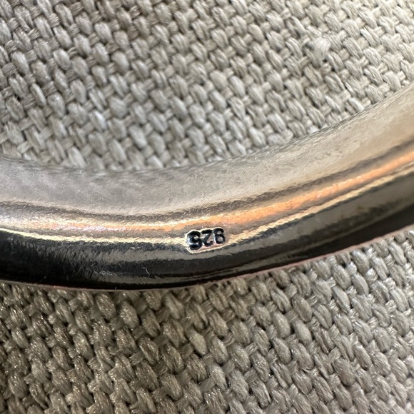 Passage to Israel, spinner bangle bracelet, Garnet, 925 Sterling silver  - Picture 13 of 16